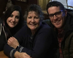 Miss Cynthy McCrory with her children