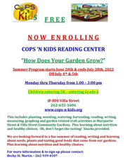 2022 Summer Garden Program
